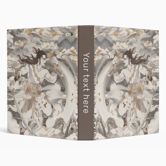 Samurai 3 Ring Binder (Background)