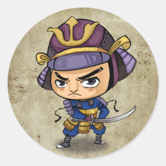 Samurai and Ninja Stickers - Mitsuhide