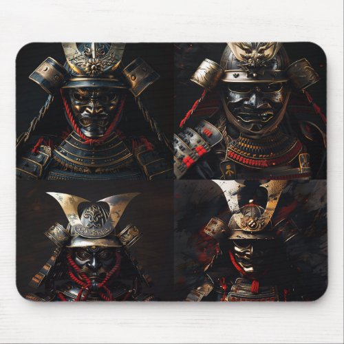 Samurai armor Art mouse pad
