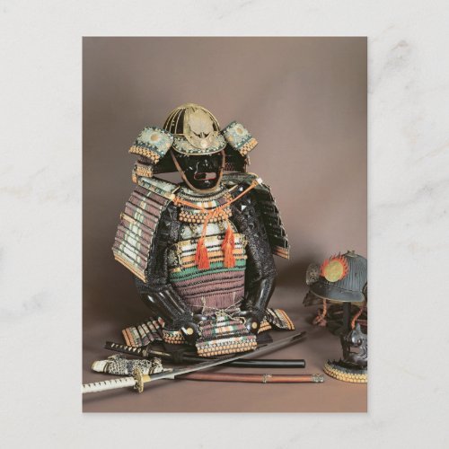 Samurai Armour Muromachi Period  c1384 Postcard