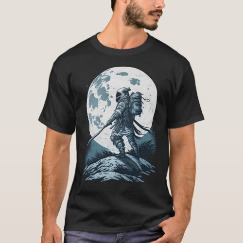 samurai astronaut  T_Shirt