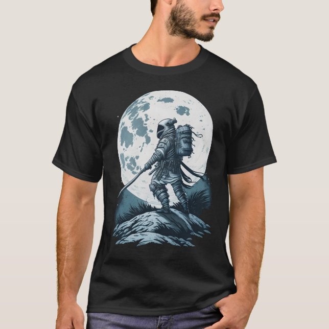 samurai astronaut  T-Shirt (Front)