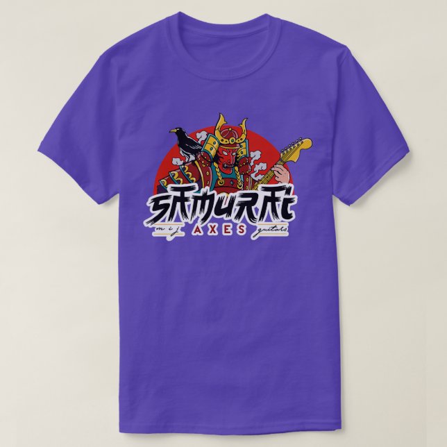Samurai Axes Logo T-Shirt (Design Front)