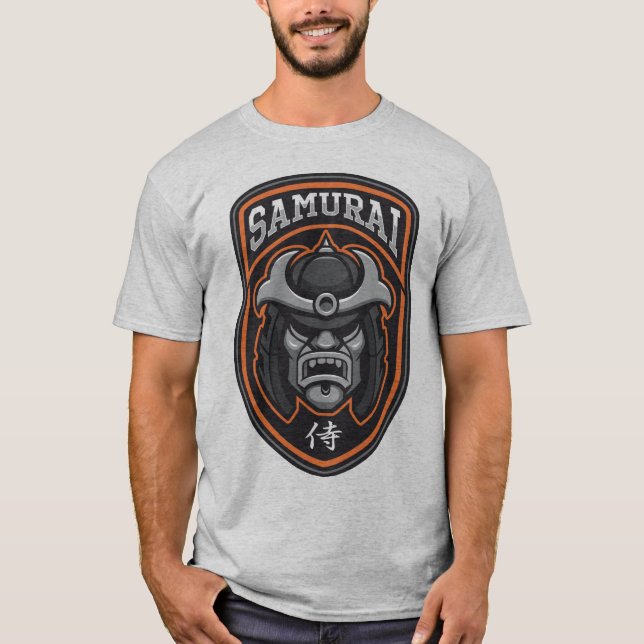Samurai Badge T-Shirt (Front)