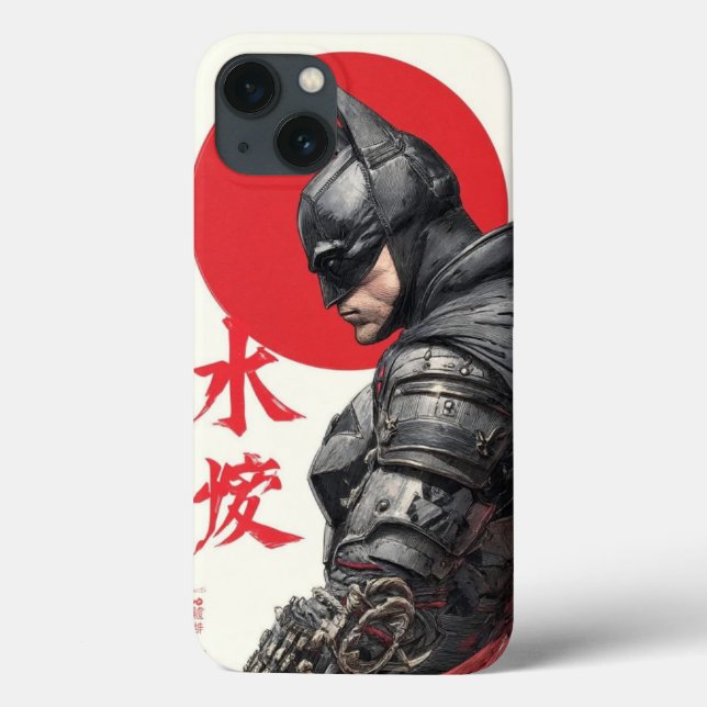 Samurai Batman: Dark Knight Bushido Art Case (Back)