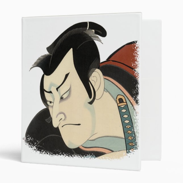 Samurai - Bold 3 Ring Binder (Front/Inside)