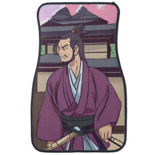 samurai car floor mat