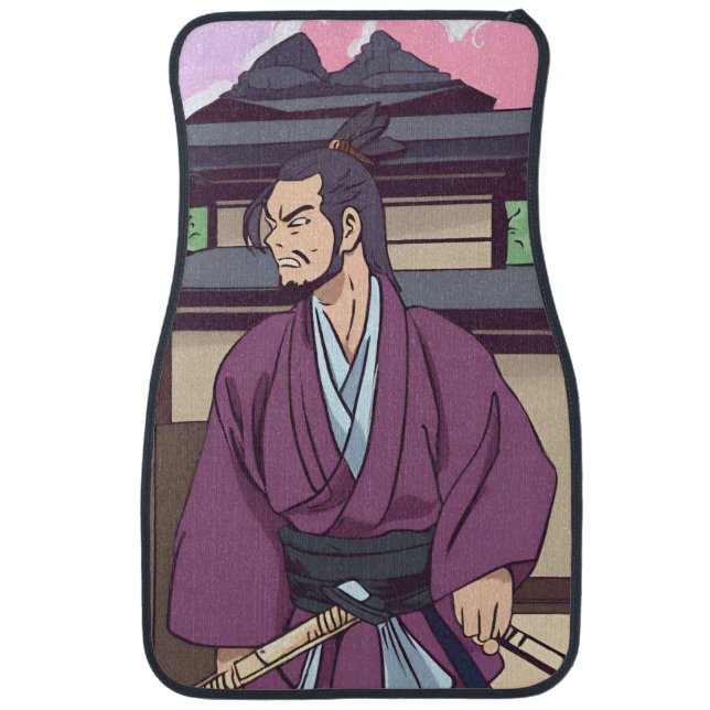 samurai car floor mat (Front)