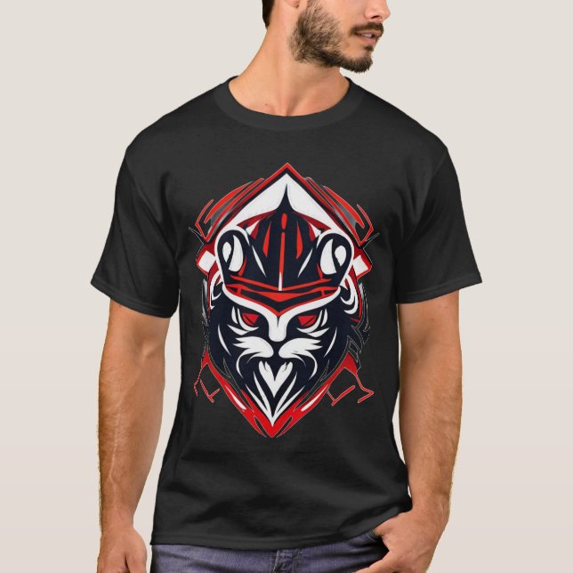 "Samurai cat" T-Shirt (Front)