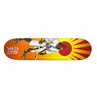 Samurai Chicken Skateboard Deck