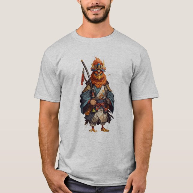 Samurai Chicken T-Shirt (Front)