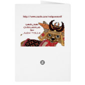Samurai Chihuahua Cards (Back)