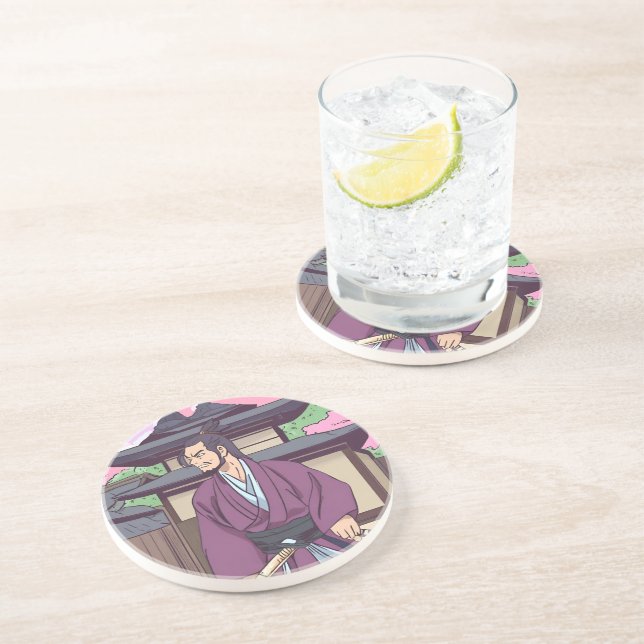 samurai coaster (Side)