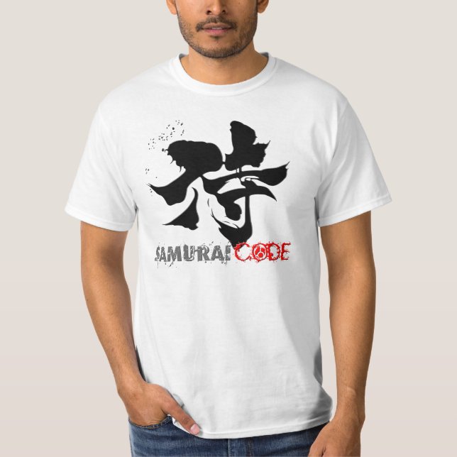 Samurai Code "The code of honor" T-Shirt (Front)