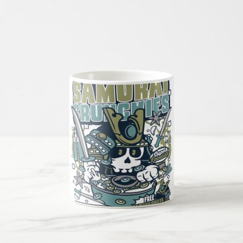 Samurai Crunches Coffee Mug