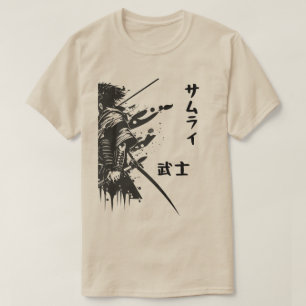 Samurai Design サムライ T-Shirt