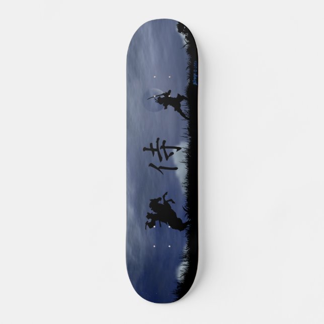 Samurai Dueling Skateboard (Front)
