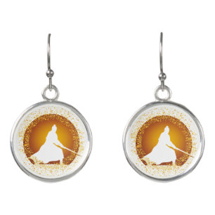 samurai earrings