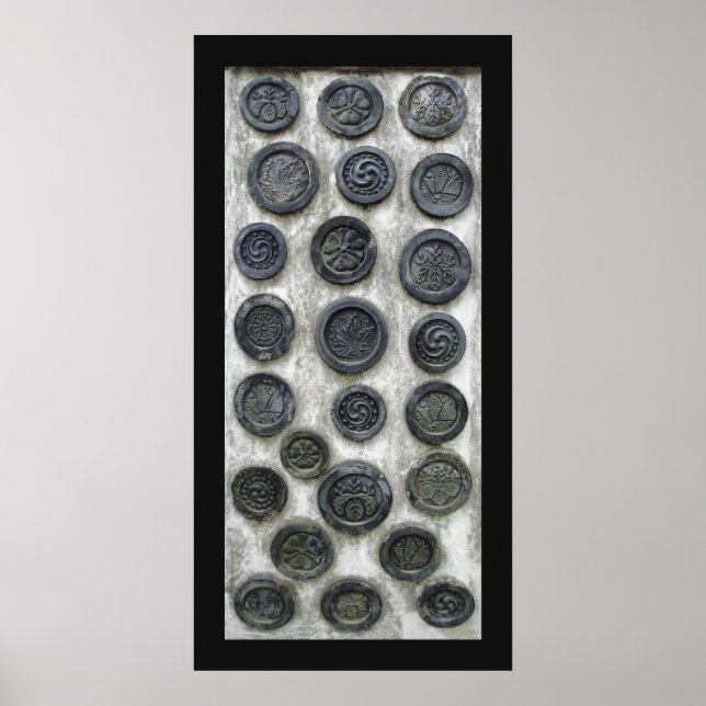 SAMURAI FAMILY CRESTS POSTER (Front)