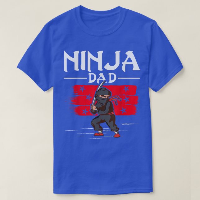 Samurai - Father Ninja Dad T-Shirt Copy Copy Copy  (Design Front)