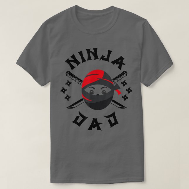 Samurai - Father Ninja Dad T-Shirt Copy Copy Copy  (Design Front)