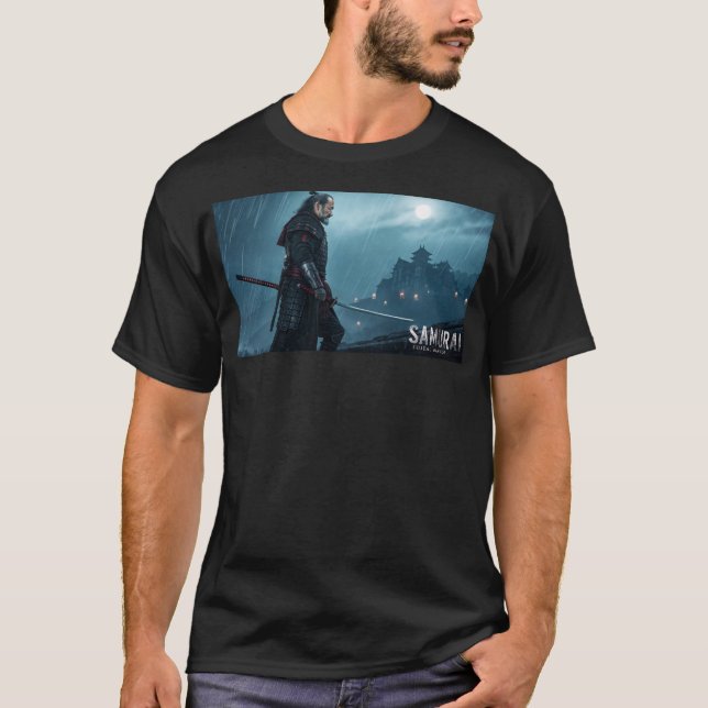 Samurai Feudal Warrior 1X00012 T-Shirt (Front)
