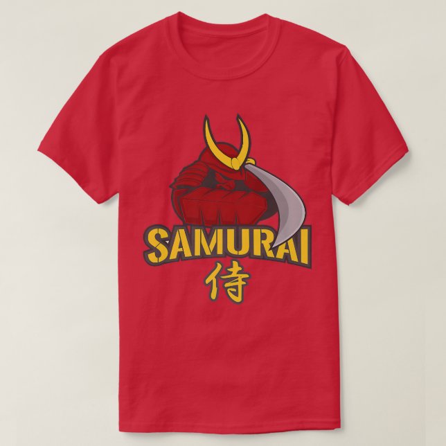Samurai Fighter Sword  (2) T-Shirt (Design Front)