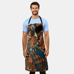 SAMURAI FIGHTING MONSTER APRON