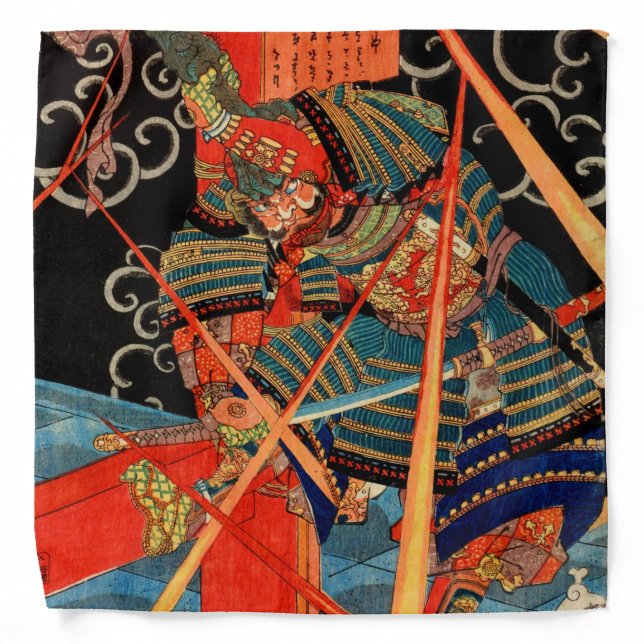 SAMURAI FIGHTING MONSTER BANDANA (Front)