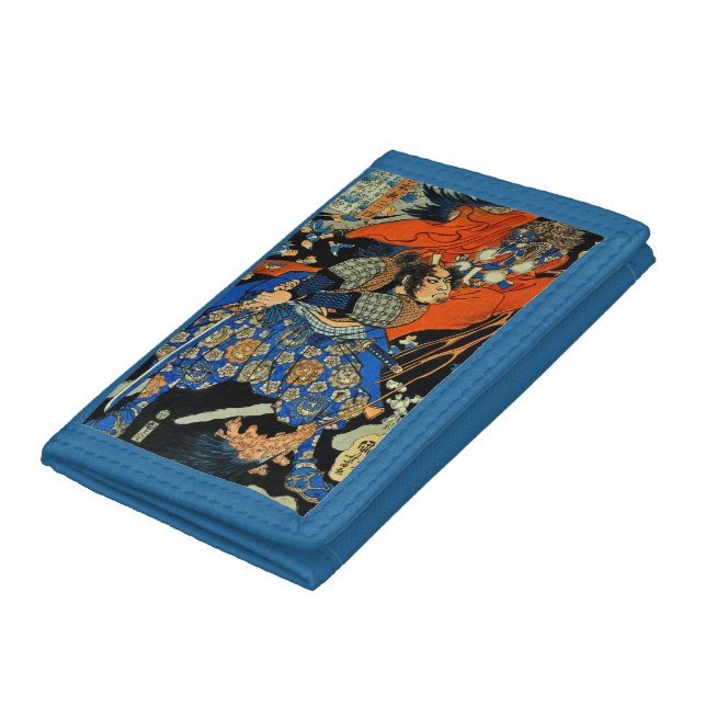 SAMURAI FIGHTING MONSTER TRIFOLD WALLET (Bottom)