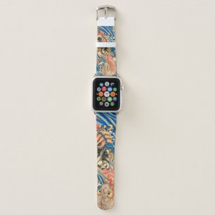 SAMURAI FIGHTING SALAMANDER APPLE WATCH BAND