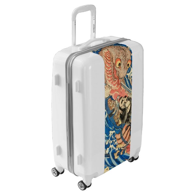 SAMURAI FIGHTING SALAMANDER LUGGAGE (Rotated Left)