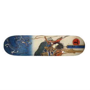 Samurai Fighting Water Dragon Board
