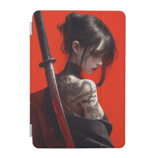 Samurai girl  iPad mini cover