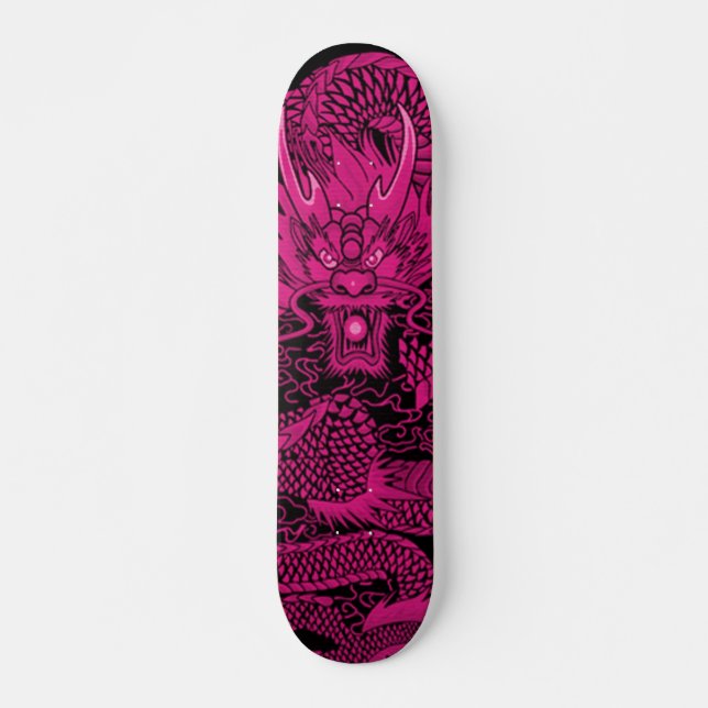 Samurai Girl One Pink Element Custom Pro Deck (Front)