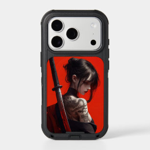 Samurai girl  iPhone 17 pro case