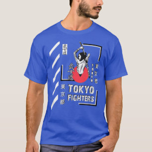 Samurai Girl Ronin Warrior Japan Tokyo Fighters St T-Shirt