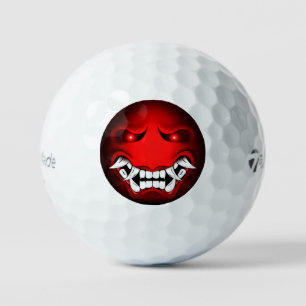 Samurai Golf Balls Emoji