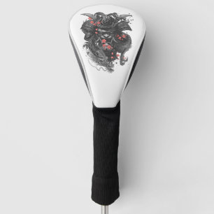 Samurai golf head cover
