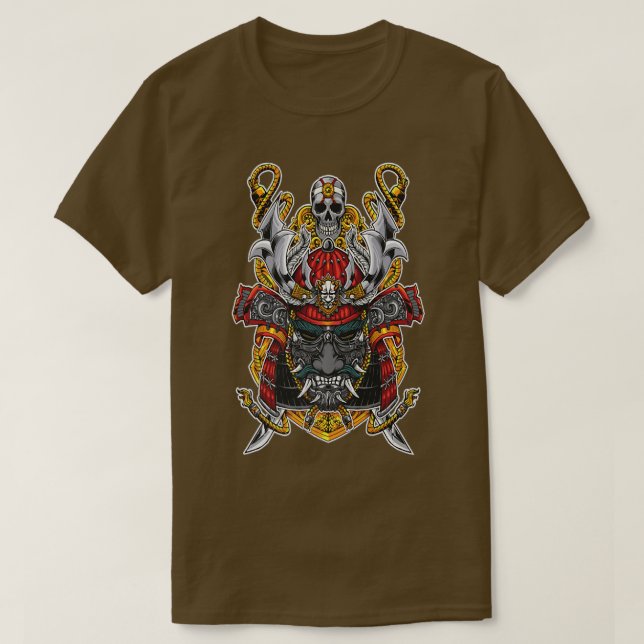 Samurai Head T-Shirt (Design Front)