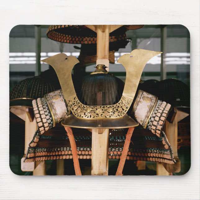 Samurai helmet, mid 14th century mouse pad (Front)