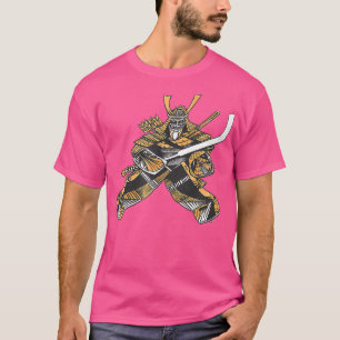 Samurai Hockey Goaltender Martial Arts Armored Goa T-Shirt