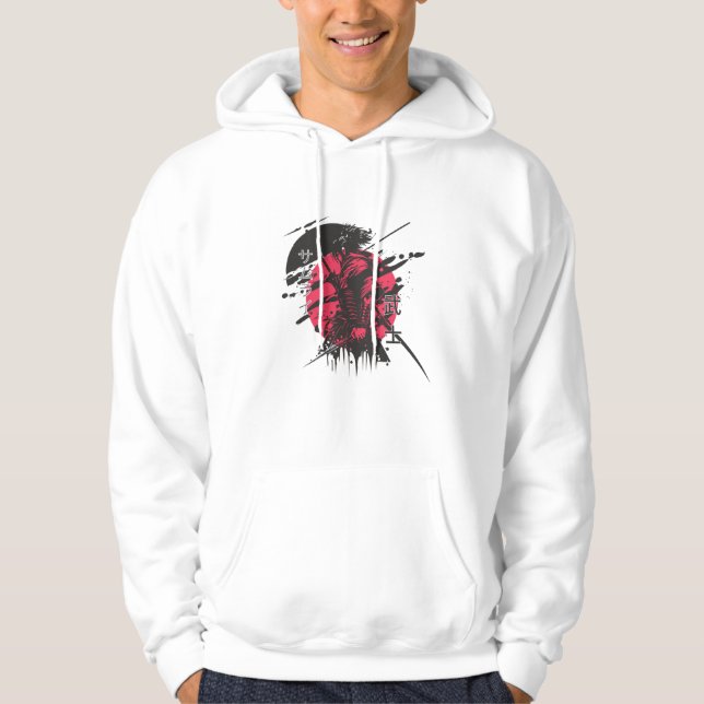 Samurai Ink Art Sweatshirt  (Front)
