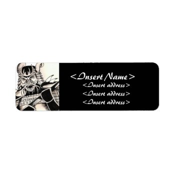 Samurai Ink Label by UndefineHyde at Zazzle