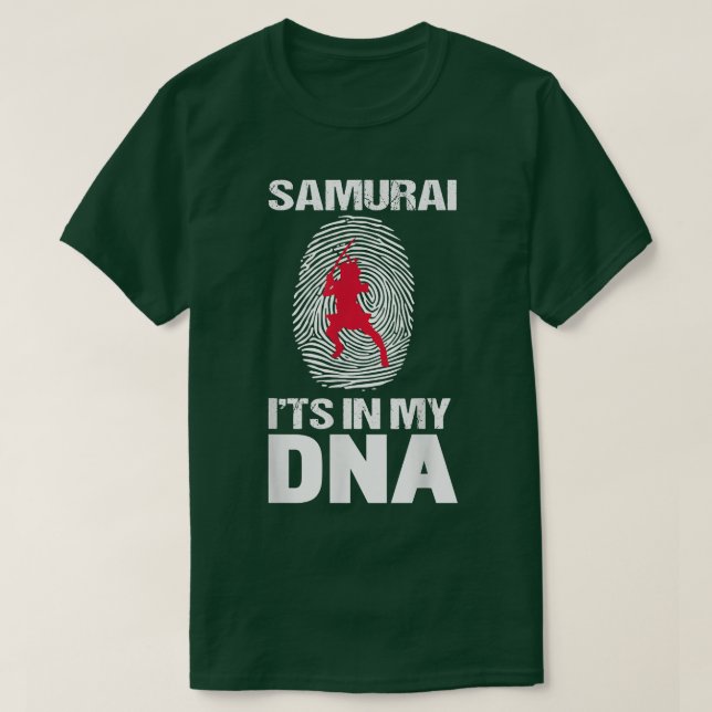 Samurai Is My DNA Samurai Player Coach  T-Shirt (Design Front)