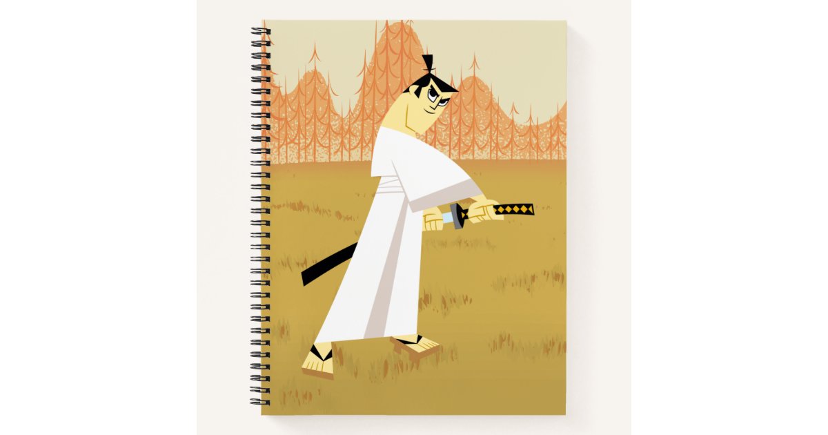 Samurai Notebook Samurai Jack Drawing Sword Notebook | Zazzle