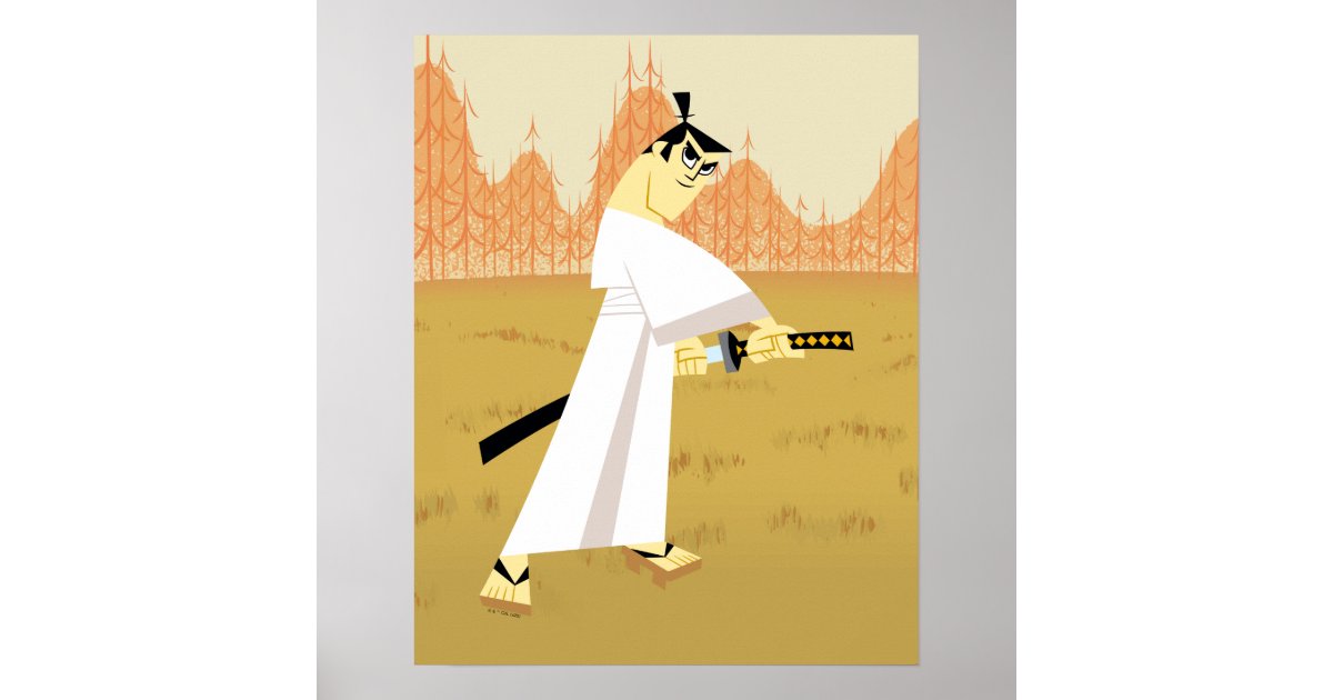 how to draw samurai jack