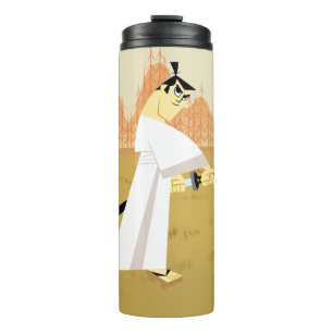 Samurai Jack Drawing Sword Thermal Tumbler