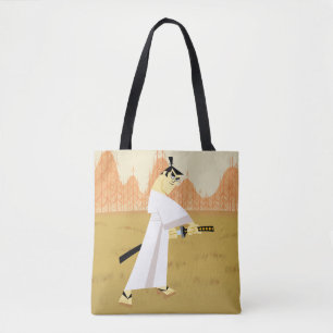 Samurai Jack Drawing Sword Tote Bag