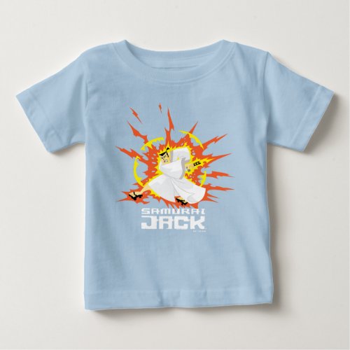 Samurai Jack Energy Graphic Baby T_Shirt